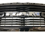 Front Upper Bumper Grille for RAM 1500 (2019–2024) Black Metallic