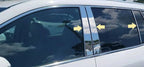 6pc Luxury FX Polished Pillar Post Trim for 2025 Buick Enclave