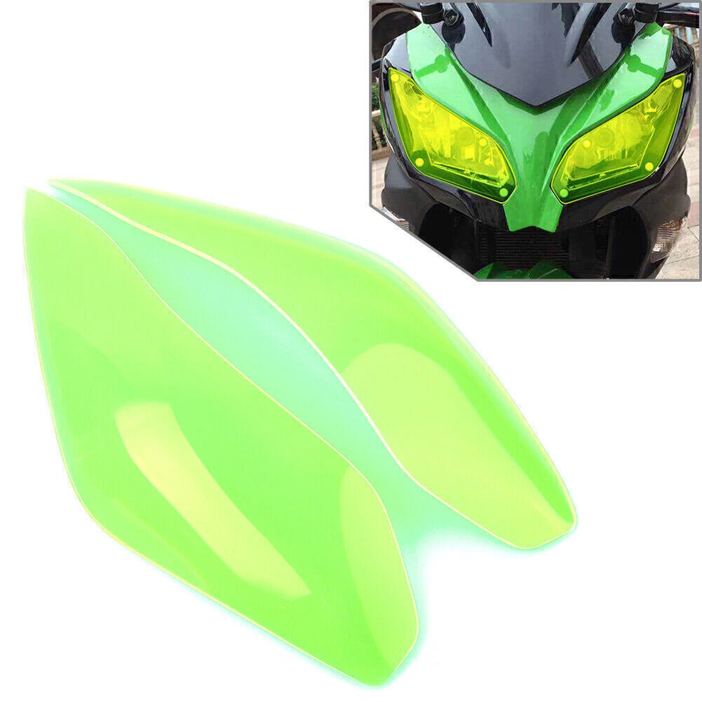Headlight Guard Shield Cover for Kawasaki Ninja 250 300 Versys 650 (2015–2017)