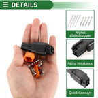 4 Pin Oxygen Sensor Connector Housing for Hyundai - Male Female Wire Terminal