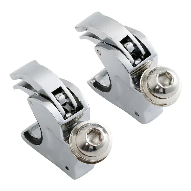 39mm 4 x Front Fork Windshield Clamps for Harley Sportster 883 1200 (2004-2023)