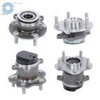 Set of 4 Wheel Hub Bearings for Nissan Rogue (2008–2013)