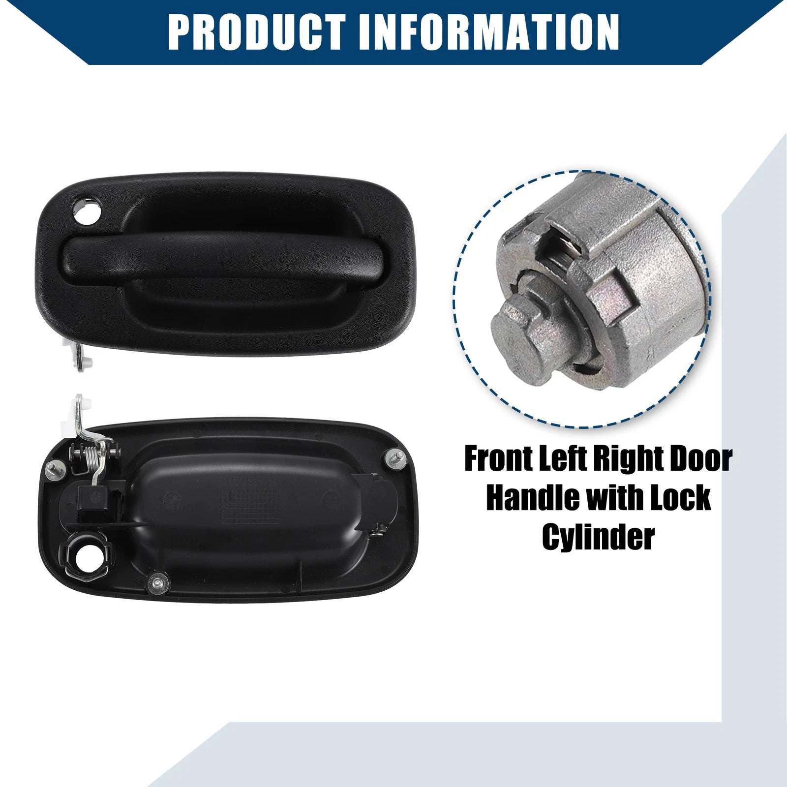 Exterior Door Handle Lock Cylinder for Chevy Silverado, GMC (NO. 15298924)
