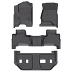 Set of 3 Row Floor Mats Liner for Chevy Suburban/GMC Yukon XL (2015–2020)