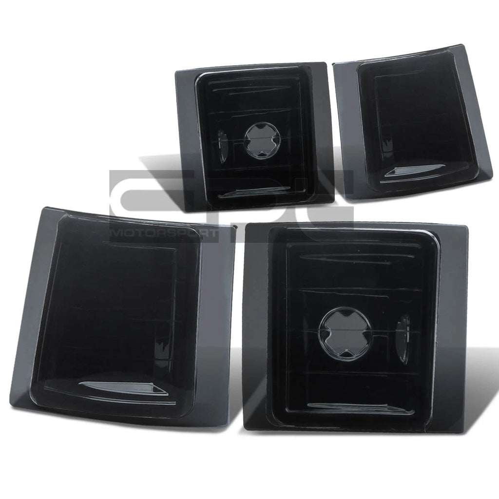 4X Smoke Tint Corner Clear Reflector Lights for Chevy C10 1500/2500 (1994–1998)