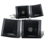 4X Smoke Tint Corner Clear Reflector Lights for Chevy C10 1500/2500 (1994–1998)