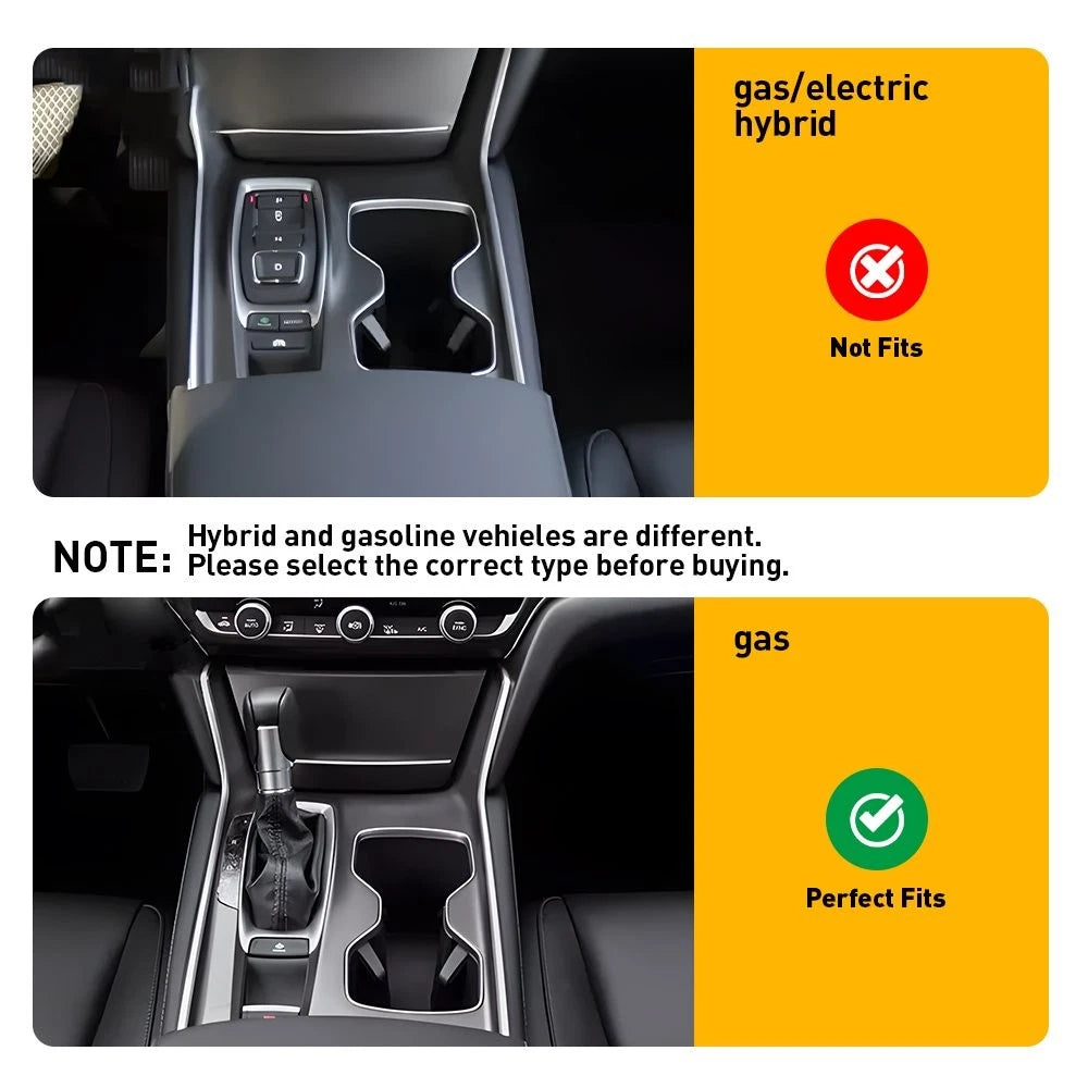 Carbon Fiber Gear Shift Panel Cover for Honda Accord (2018)