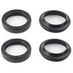 4 Pcs 33X46 MM Motorcycle Front Fork Damper Shock Absorber Seal