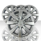 Set of 4 Wheel Covers for 2014-2017 Toyota Corolla 8 Spoke 16 inch - Silver