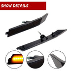 Smoke LED Side Marker Lights for Ford Fusion & Mercury Milan (2006–2009)
