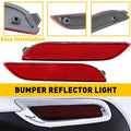 Rear Bumper Reflector Light Tail Lamp Set for Toyota Camry (2018–2021)