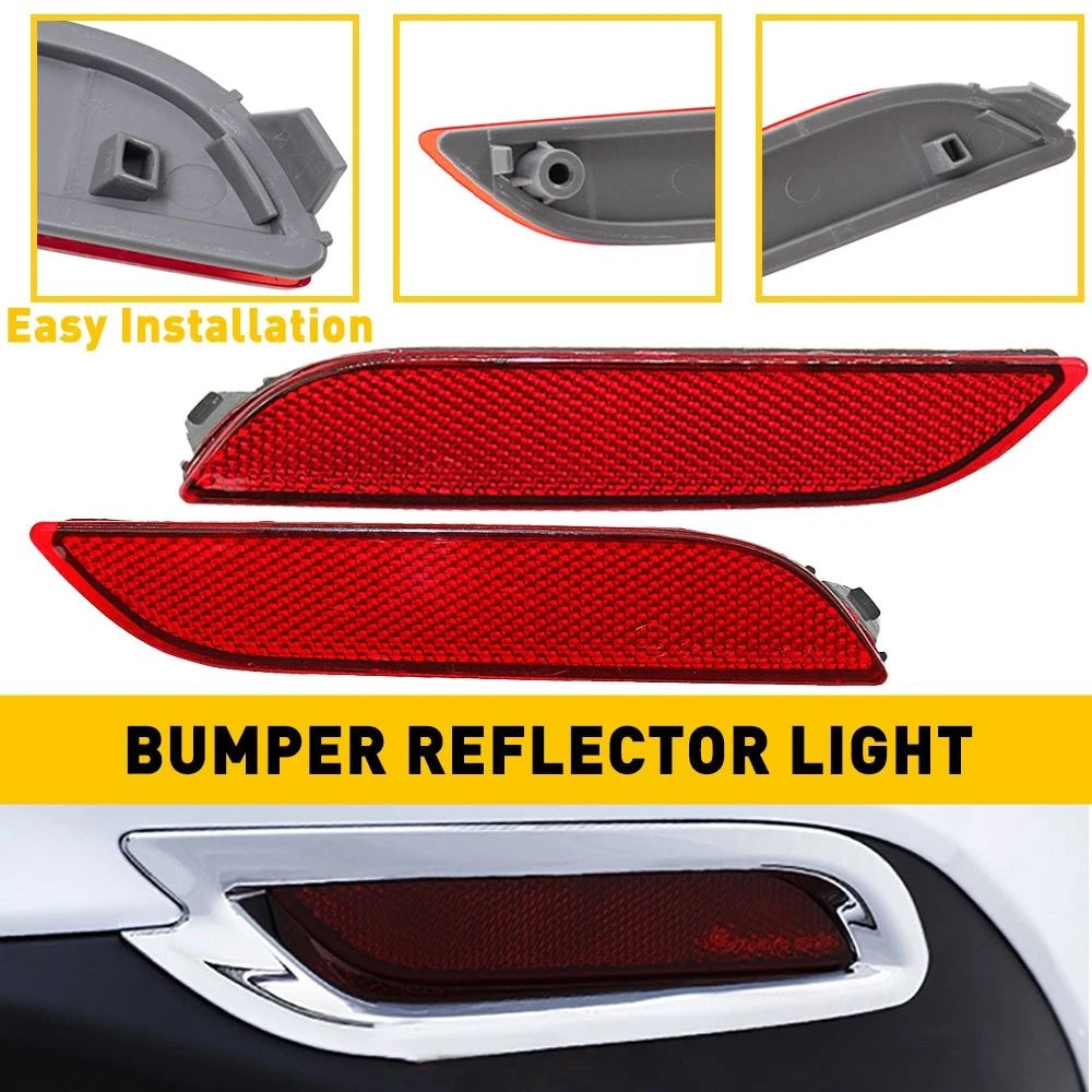 Rear Bumper Reflector Light Tail Lamp Set for Toyota Camry (2018–2021)