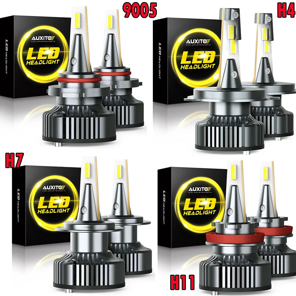 AUX CANBUS LED Headlight Bulb H4 H7 H11 H13 9006 9007 9012 for Cars