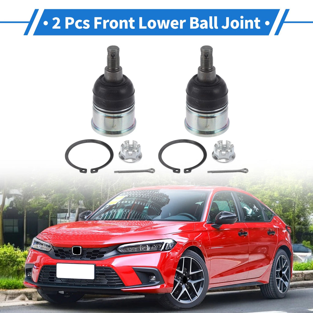 2X Front Lower Ball Joints for Honda Acura (2008–2012) No.K500288/K500289