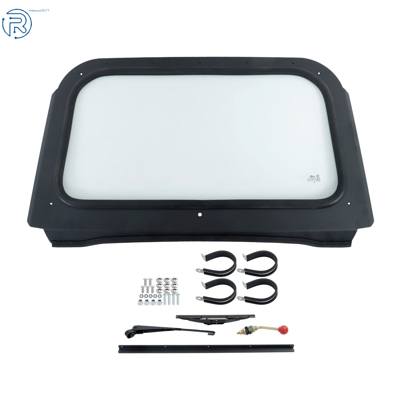 Full Glass Windshield with Wiper for Polaris RZR 570 (2008-2014)