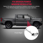 Front Right Manual Window Regulator for Isuzu i 290 i 370 (2007–2008)