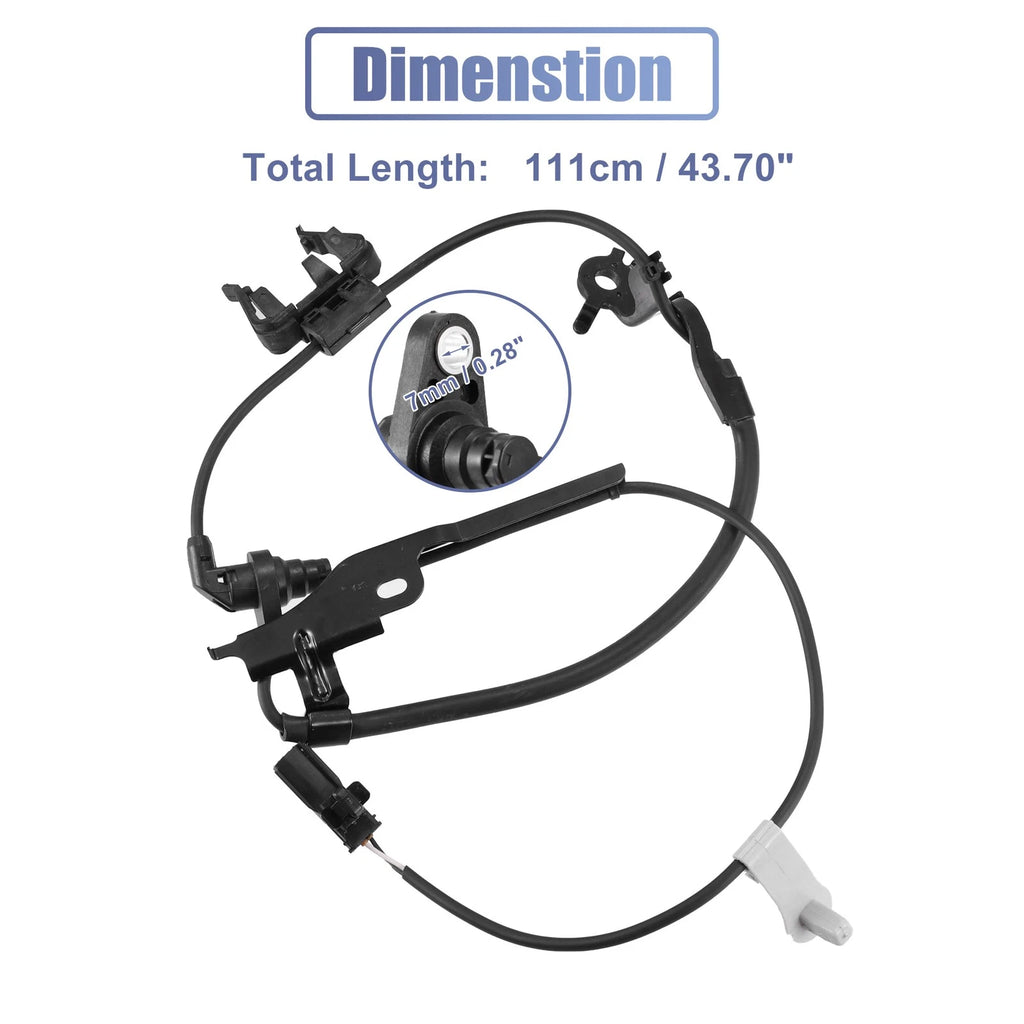 ABS Wheel Speed Sensor for Toyota Highlander (2010–2018) 89542-48050