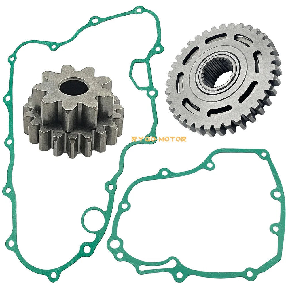 One Way Starter Clutch Kit W/Gear Bearing Cover Gasket for Honda TRX450ER (2004–2014)