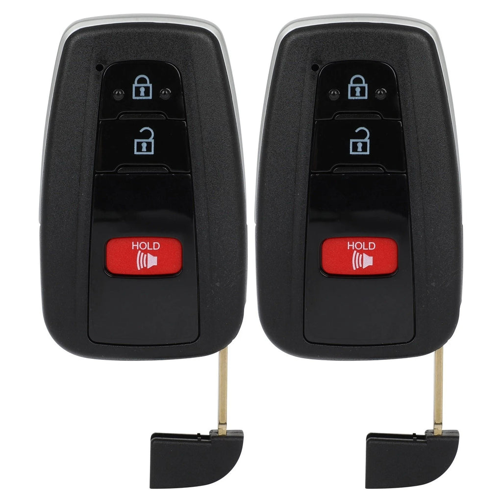 2 Replacement Keyless Entry Remote Fob for Toyota C-HR (2018–2020) MOZBR1ET