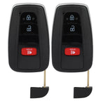 2 Replacement Keyless Entry Remote Fob for Toyota C-HR (2018–2020) MOZBR1ET