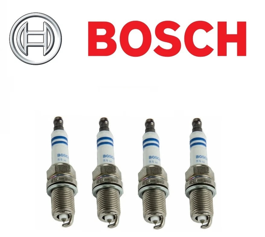 Set of 4 Spark Plugs for Chrysler Dodge Ram Jeep TJ Liberty (Bosch 6711)