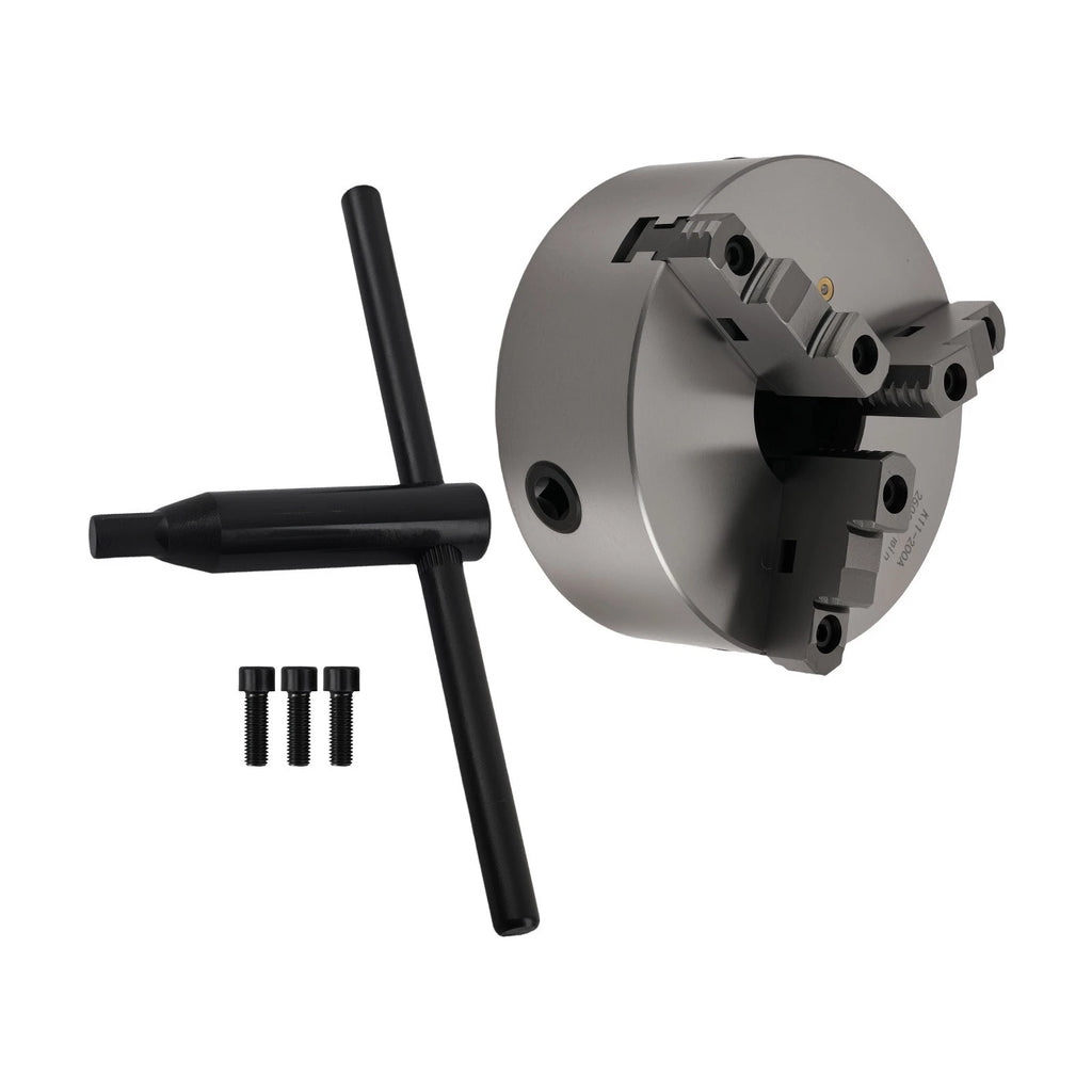 3 Jaw Self-Centering Lathe Chuck for CNC Drilling Milling Machine (200mm)