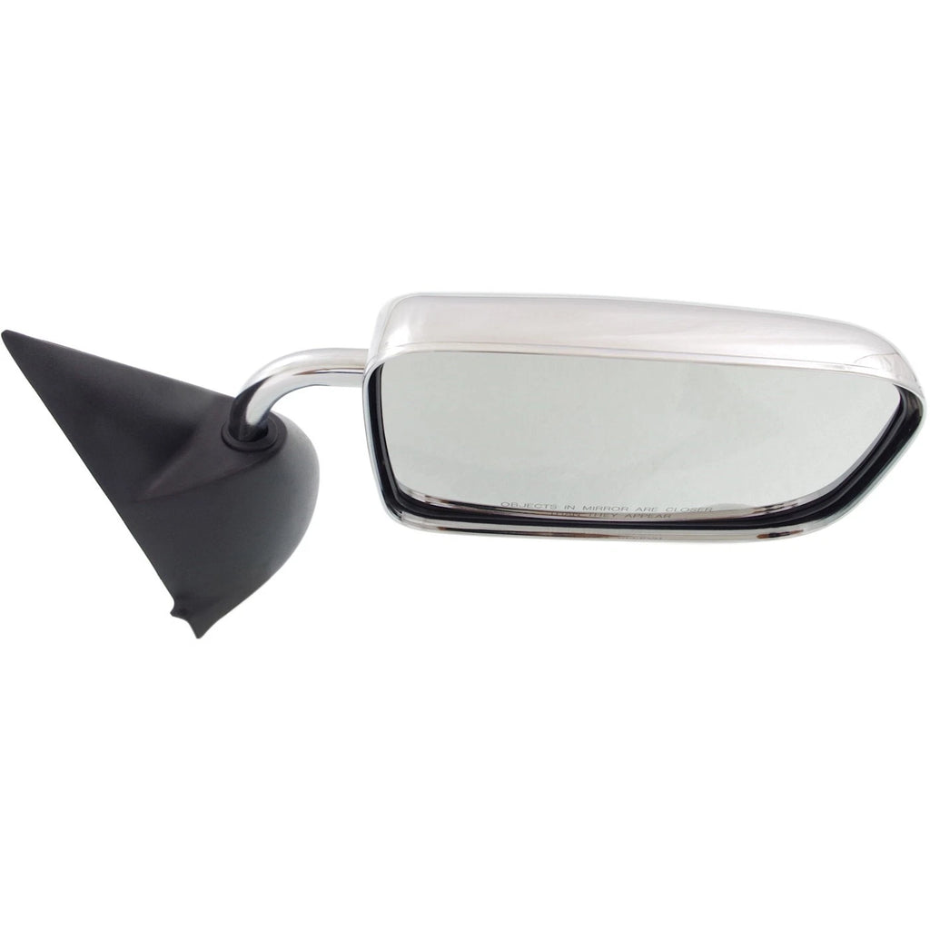 Manual Mirror for Dodge Ram 1500 (1994–2001) Passenger Side Chrome Folding