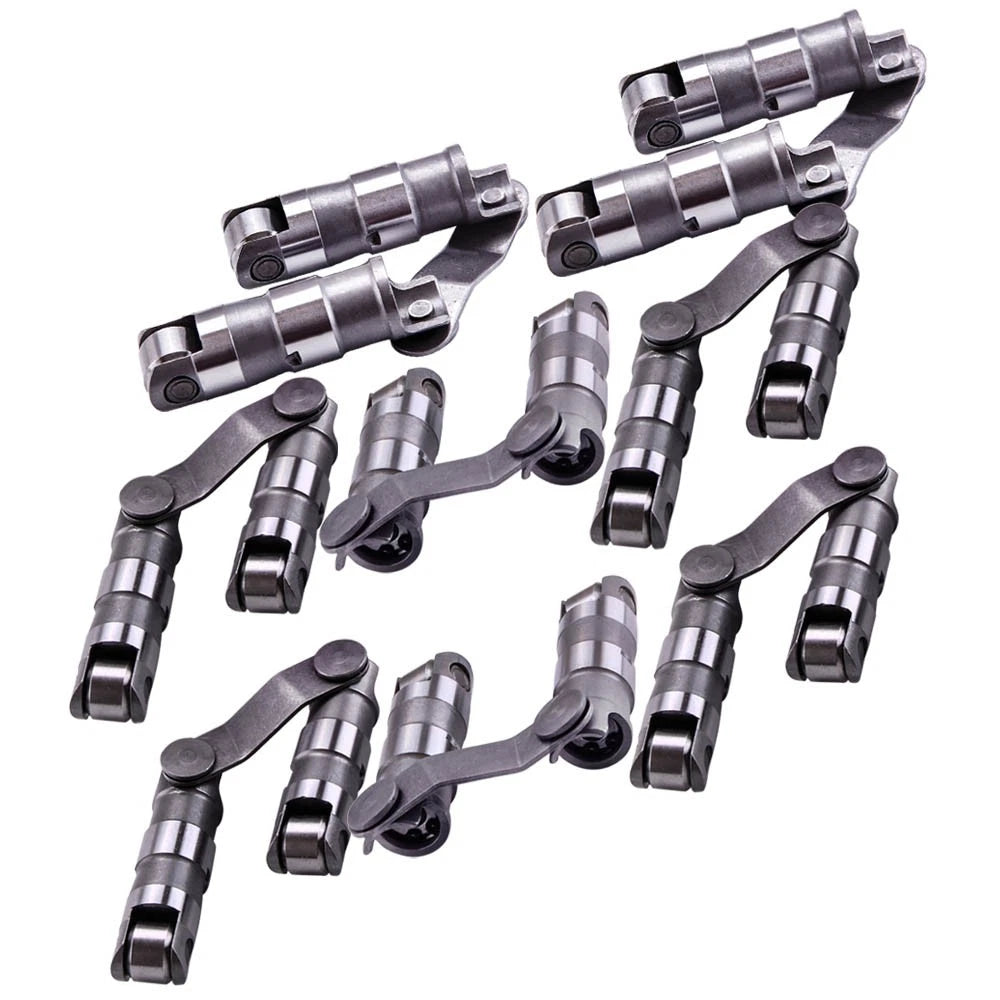 16 Pcs Hydraulic Roller Lifter Set for Chevy V8 Big Block (396–454)