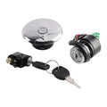 Ignition Switch Lock & Gas Cap Key Set for Suzuki GN125 (1982–2001)