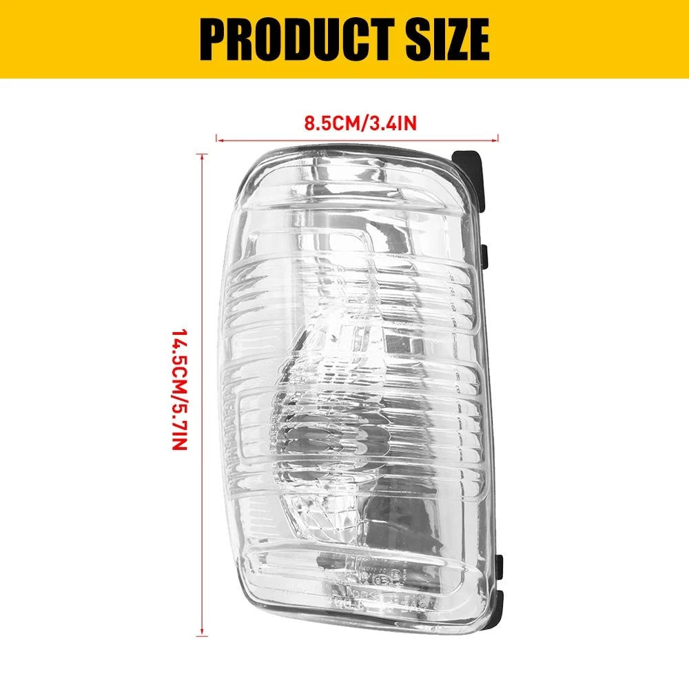 Left Driver Side Mirror Turn Signal Light for Ford Transit (2014–2022)