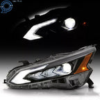 Headlight Assembly for Nissan Altima (2023–2024) Full LED Black Driver Side