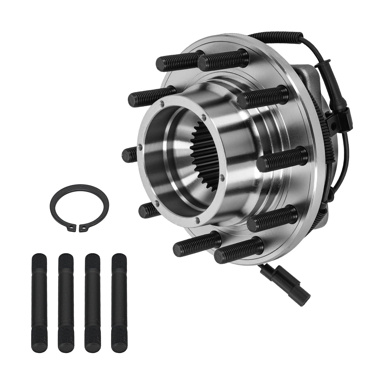 Set of 2 Front LH RH Wheel Hub Assembly for Ford F-450 F-550 (2008–2016) 515133 WE60624