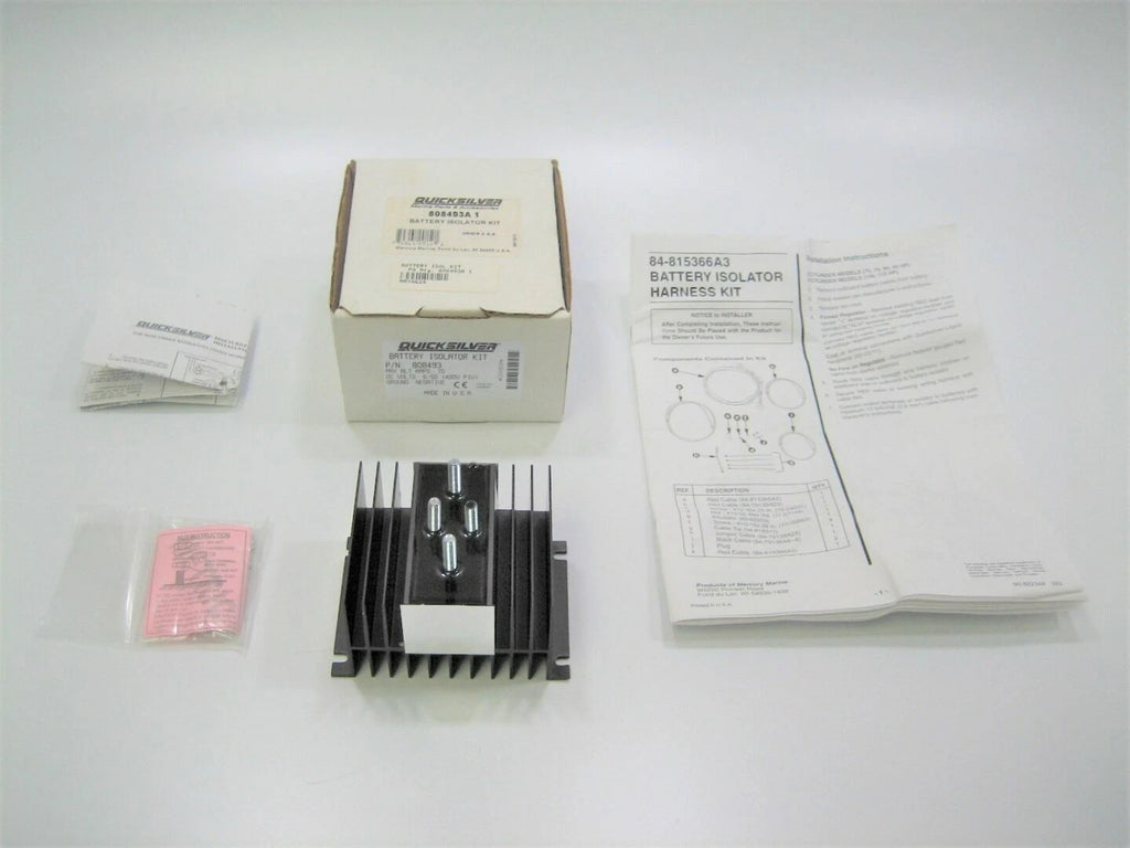Quicksilver Battery Isolator Kit 808493A1 for Mercury 225 EFI (2003–2006)