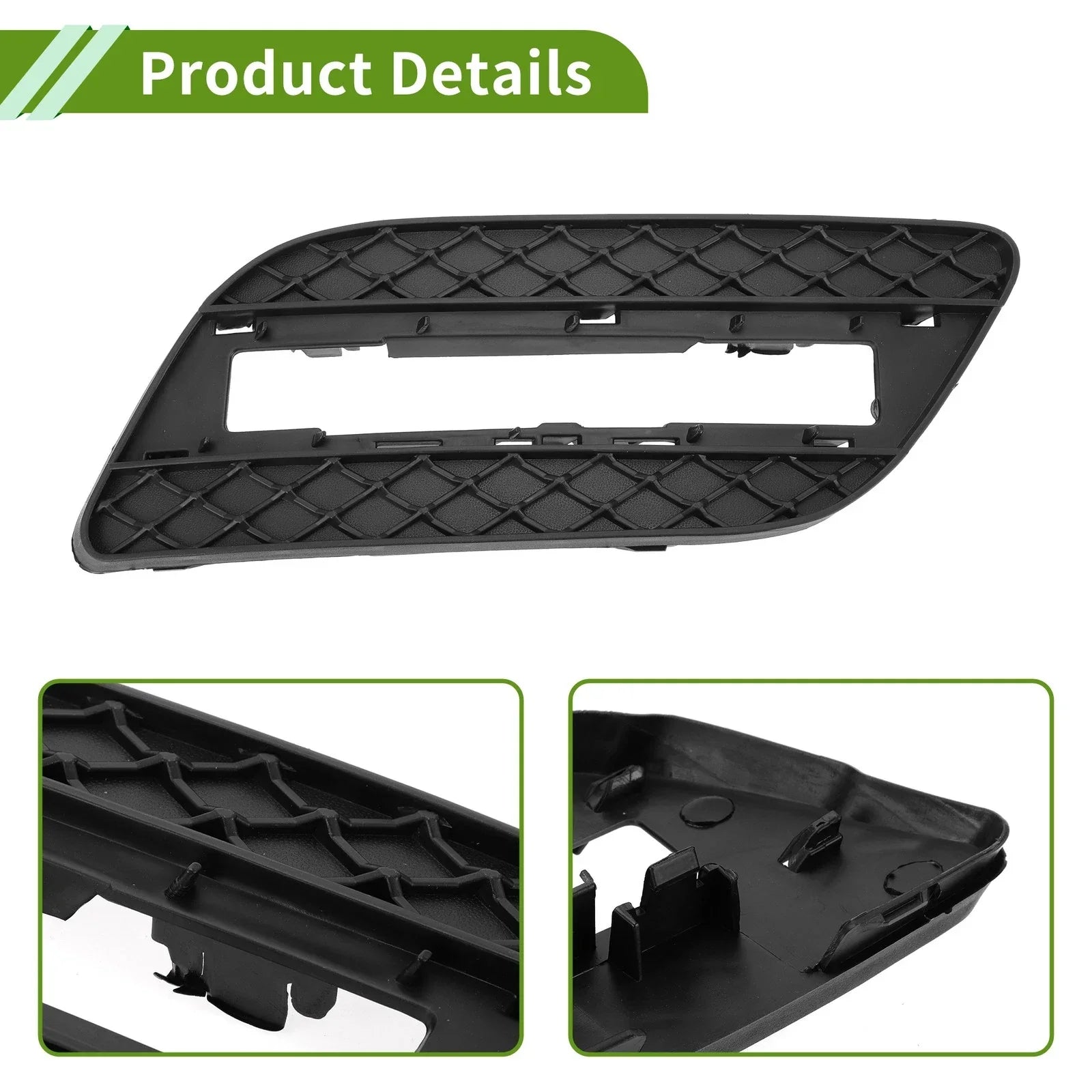 Front Right Fog Light Grill for Mercedes Benz ML550 (2012-2015)