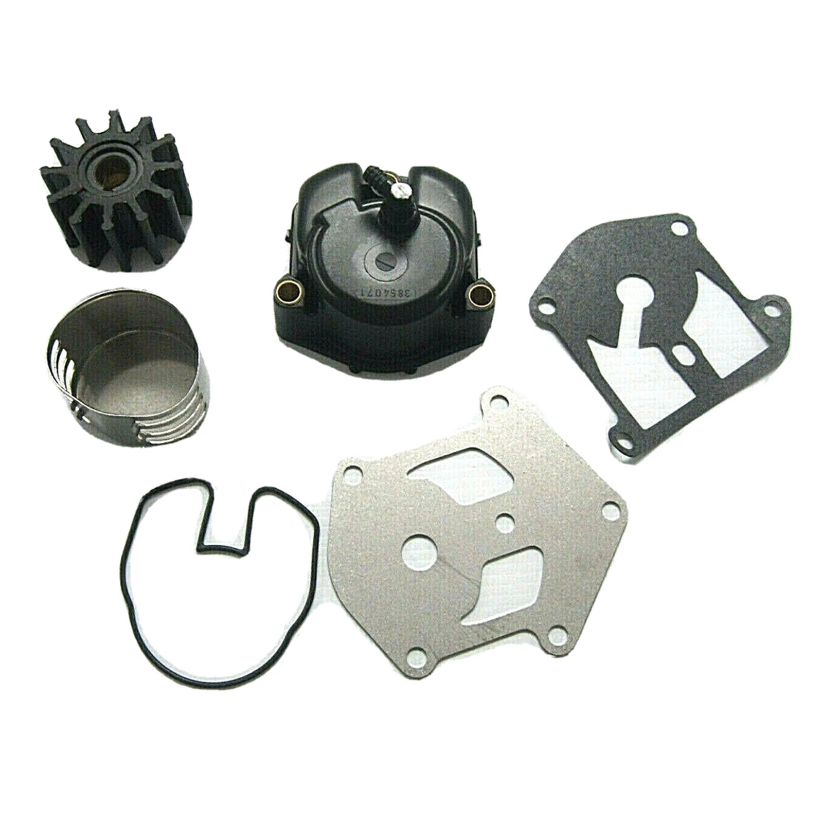 Water Pump Kit with Housing for OMC King Cobra Sterndrive (1992–1995)