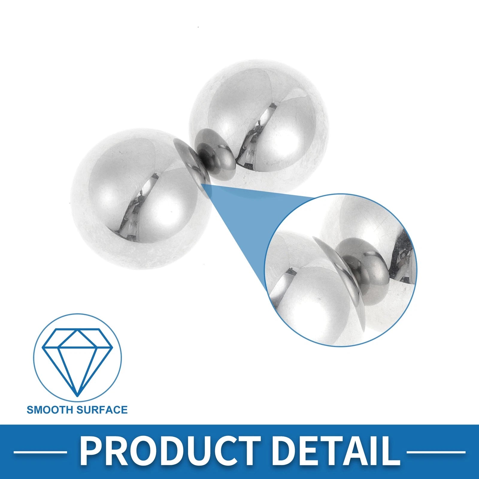 2X 33.0mm Bearing Ball for G16 (Precision Steel)