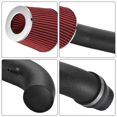 Cold Air Intake for Acura Integra GS-R (1994–2001) | Polished Pipe, Red Filter