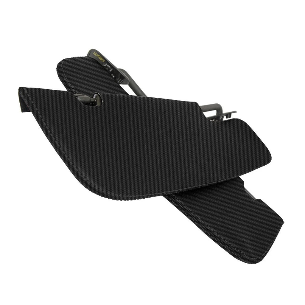 Sunvisor PVC Carbon Covers for Ford Mustang (2005–2009) Black