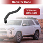 Radiator Hose for Toyota FJ Cruiser 4.0L (2007–2014) No. 16572-31170 Rubber