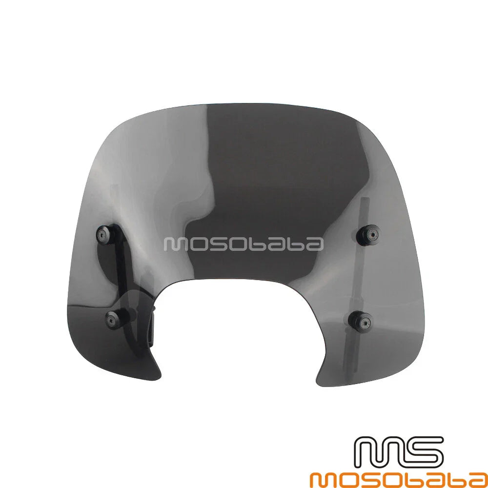 Smoke Windshield w/Bracket for Vespa Sprint 150 (2017-2020)