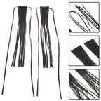 Brake Lever Cover Tassels for Motorcycles (PU Leather Finish)
