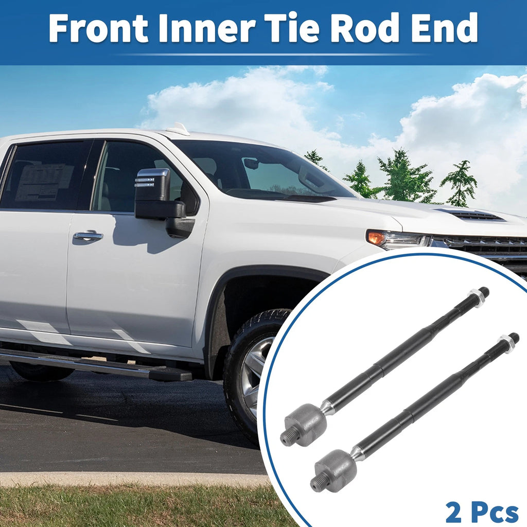 2X Front Inner Tie Rod End Links for Chevrolet Equinox GMC Terrain (2010–2017)