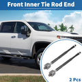 2X Front Inner Tie Rod End Links for Chevrolet Equinox GMC Terrain (2010–2017)