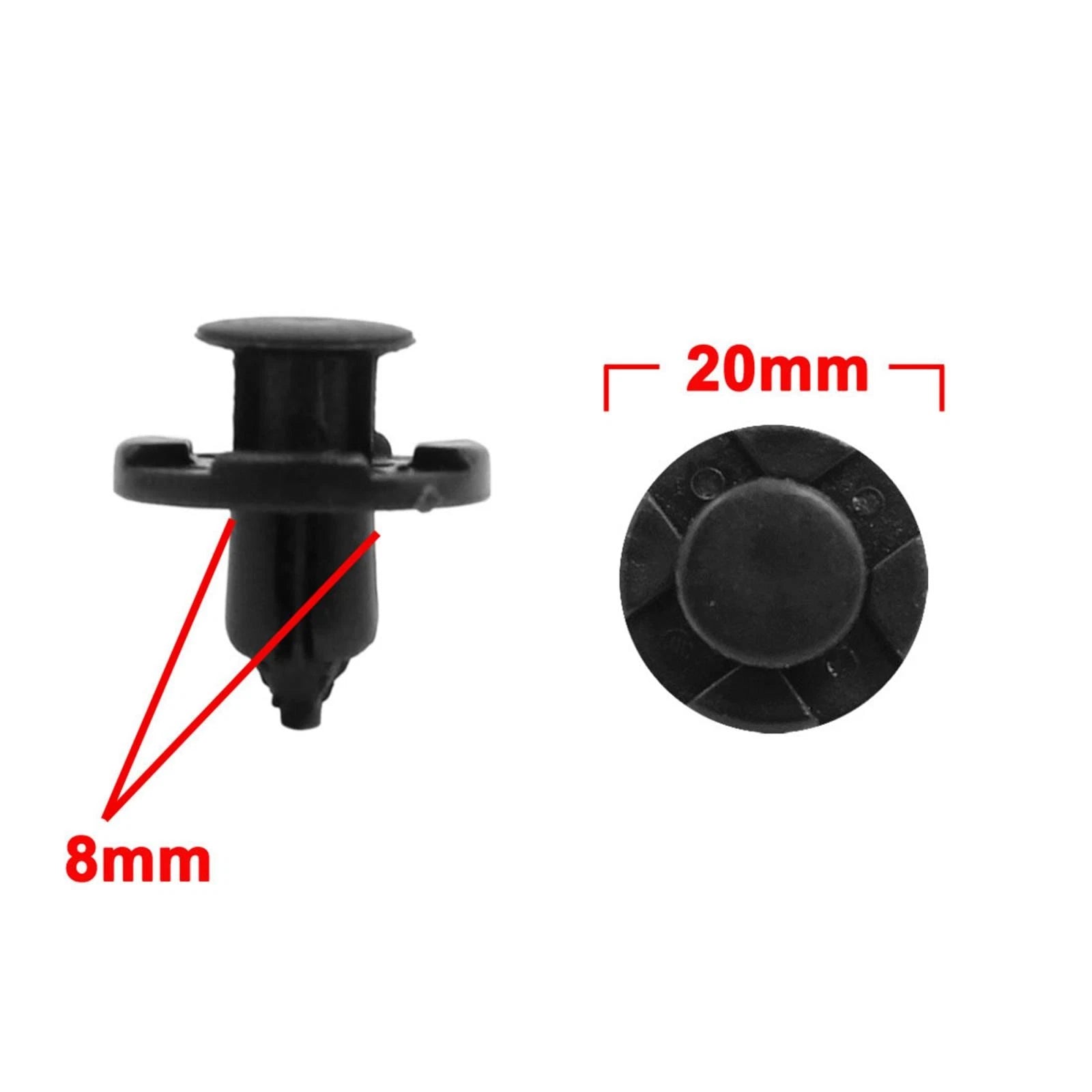 50 Pcs Car Retainer Clips for Nissan Altima (2002–2023)