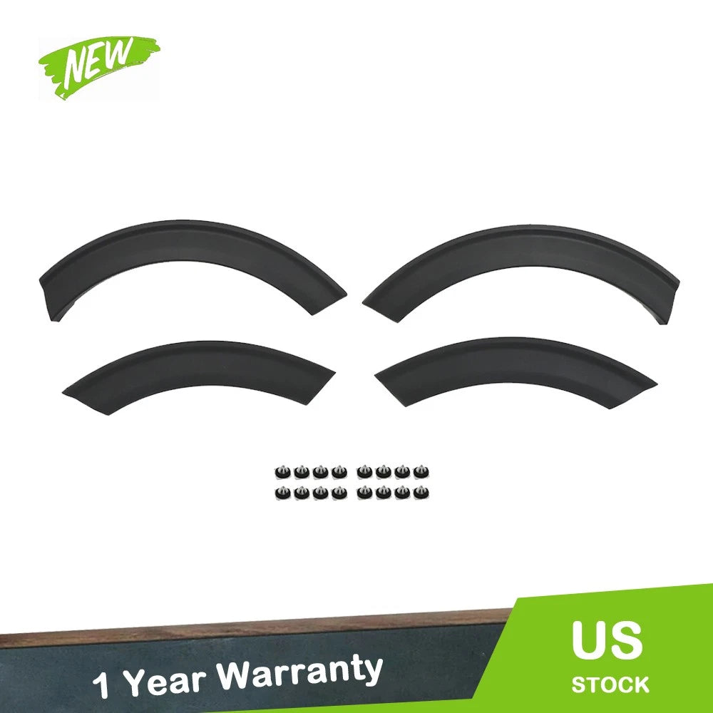 Set of 4 Wheelhouse Molding Fender Flares for Ford Explorer (2020–2022)