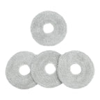 Set of 4 Microfiber Mop Cloths for Easy Installation