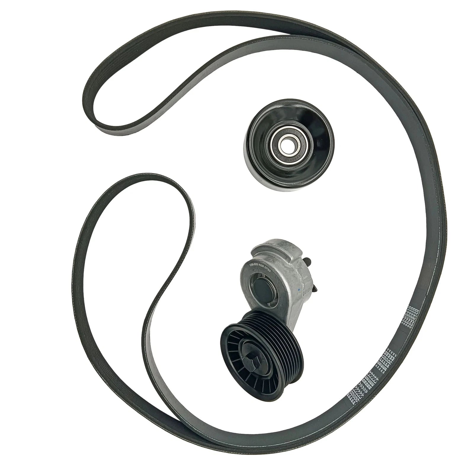 Serpentine Belt Tensioner Pulley Kit for Dodge Dakota Durango Ram 1500 (1997–2003)