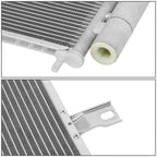 A/C Condenser for Mitsubishi Mirage G4 (2017–2022) OE Style Aluminum