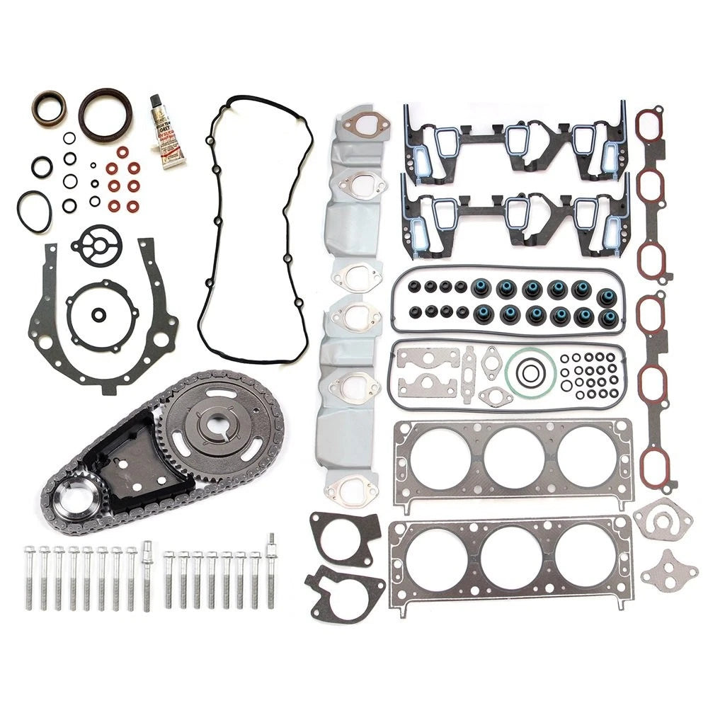 Full Gasket Bolts Set & Timing Chain Kit for Pontiac Aztek GT (2001)