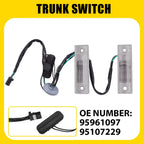 Trunk Release Switch Button with License Plate Lamp for Chevy Cruze (2011–2016)